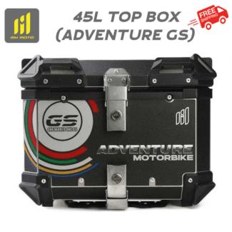 MH Aluminum Top Box (Adventure GS) 45L with backrest