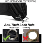 H2O MOTORCYCLE COVER 210D