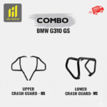 MH MOTO BMW G310GS UPPER LOWER CRASH GUARD 1 combo bmw