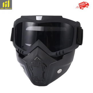 HELMET MASK WITH GOGGLES