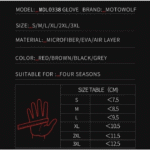 MOTOWOLF GLOVES-MDL0338 8 GLOVES4