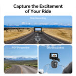 TELESIN CNC ALLUMINUM MOTORCYCLE WINDSTOP CLIP FOR GO PRO AND INSTA 360 CAMERA 10 1751540525 IMG 2523277